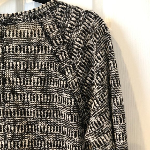 Kut from the Kloth Pullover Black/White Sweater Size XL - Picture 8 of 13